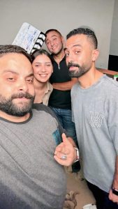 محمود سلامة يقدم النجمة دينا زغلول في مسلسل (ظلال خفية)