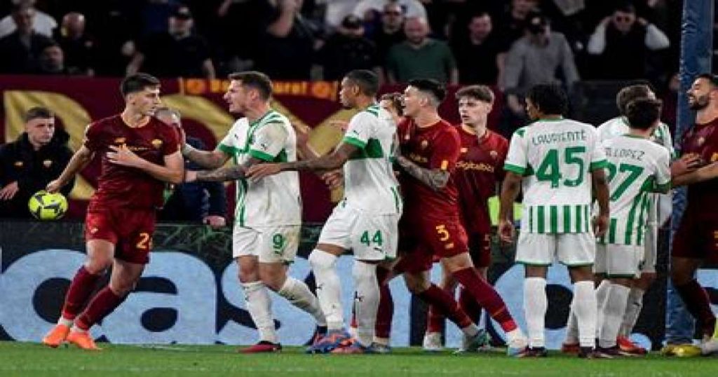 روما وساسولو ، اهداف مباراة روما وساسولو، الدوري الايطالي، انتر ميلان، ميلان، كرة القدم، الكرة الايطالية