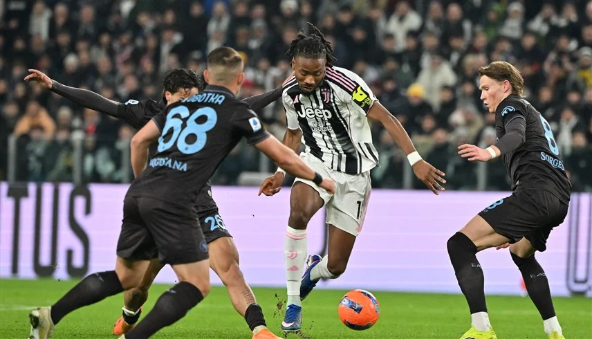 فيديو.. يوفنتوس يعمق جراح نابولي بثلاثية في الدوري الايطالي 3 يوفنتوس ونابولي، يوفنتوس، نابولي، الدوري الايطالي، كرة قدم، ؛المقاصة؛اخبار الرياضة،