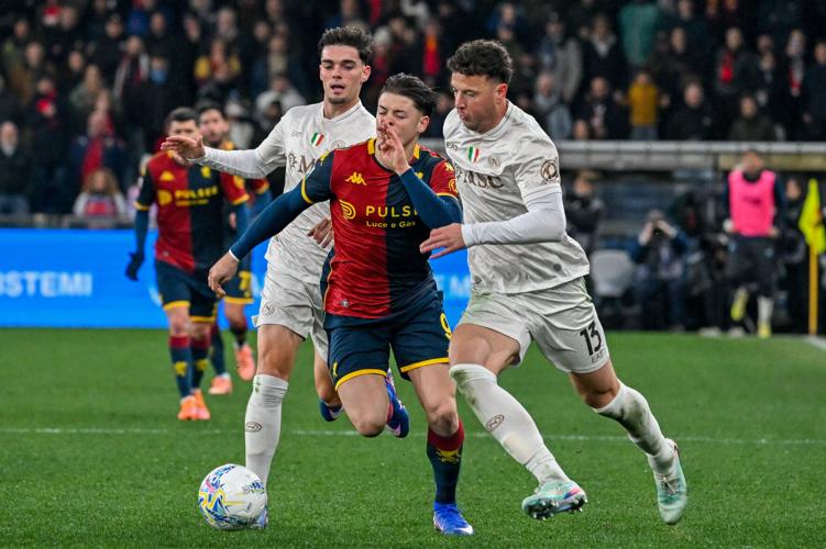 Napoli and Genoa in the Italian League