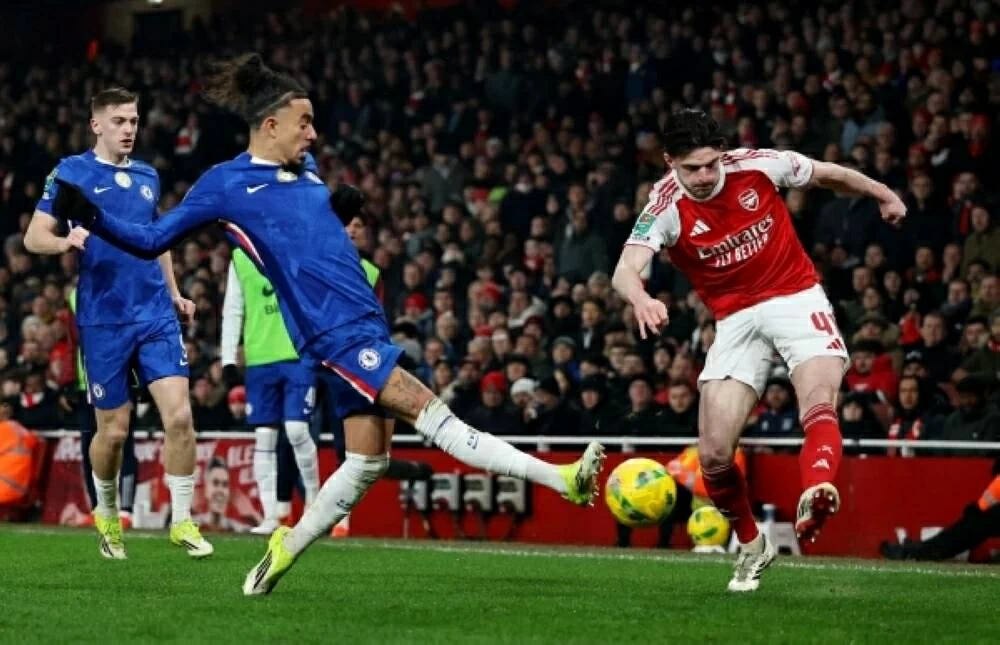 ارسنال وسندرلاند، اهداف ارسنال، الدوري الانجليزي، تشيلسي، مانشستر سيتي، مانشستر يونايتد