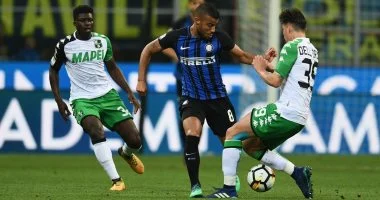 انتر وساسولو، اهداف مباراة انتر ميلان وساسولو، الدوري الايطالي، كرة قدم، رياضة، ميلان، يوفنتوس، نابولي، روما