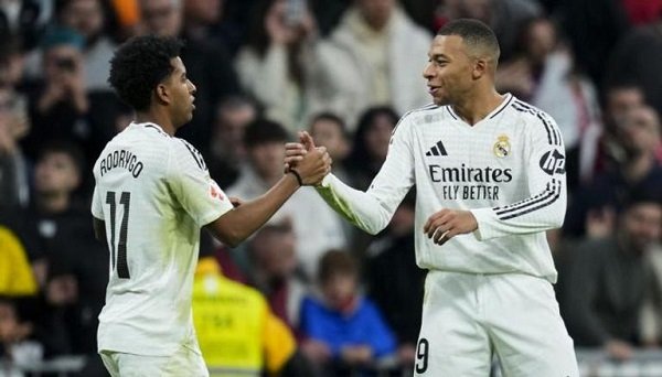 ريال مدريد، ريال مدريد ورايوفايكانو، الريال، ريال مدريد وبرشلونة، الدوري الاسباني، كيان مبابي، فينسيوس جونيور،كرة قدم، رياضة