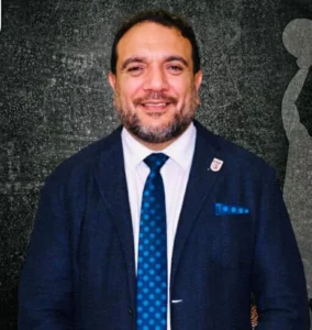 الكابتن محمد فتحي الامين المساعد في حزب مستقبل وطن