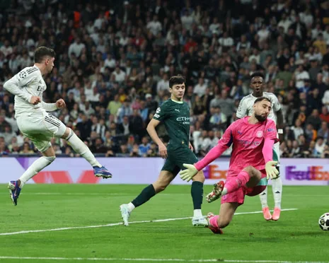 Real Madrid and Manchester City