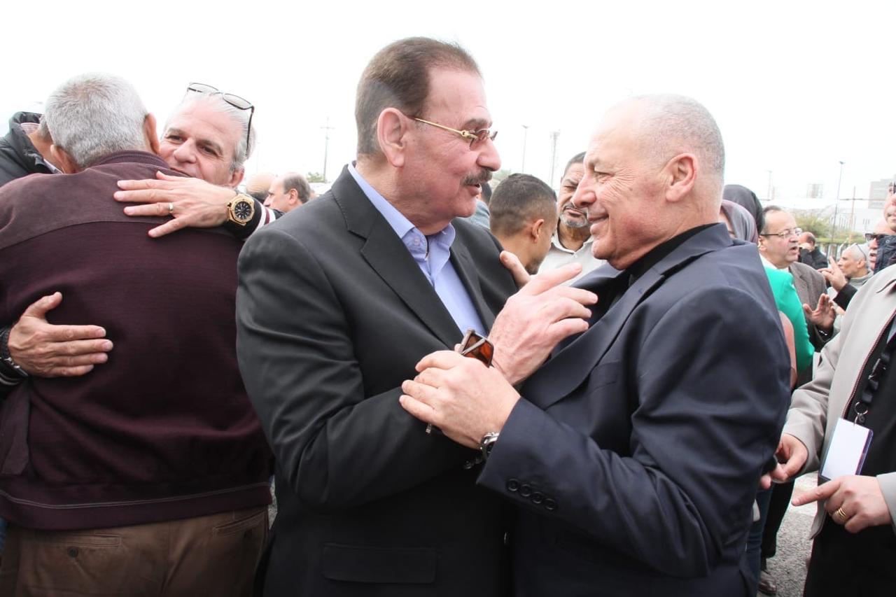 أبو ريدة يدلي بصوته في انتخابات نقابة المهندسين