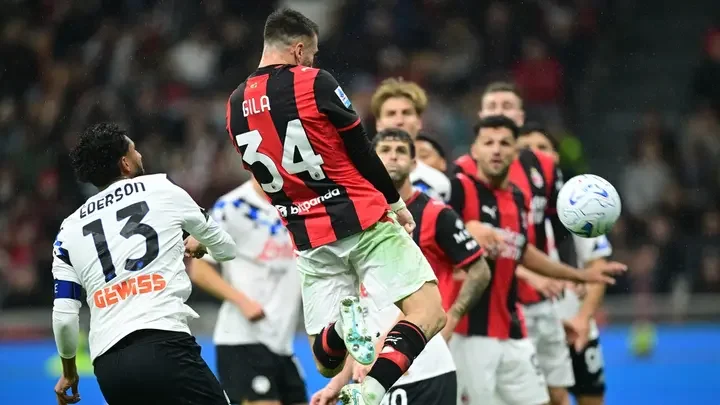ميلان وبولونيا، الدوري الايطالي، انتر ميلان، روما، نابولي، لاتسيو، اهداف ميلان واتلانتا